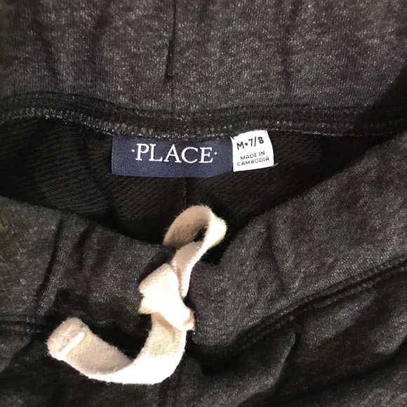 [Children’s Place] 2 pair Sweatpants Black/Grey - Picture 7 of 8